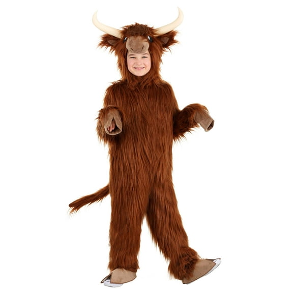 Kid's Highland Cow Costume