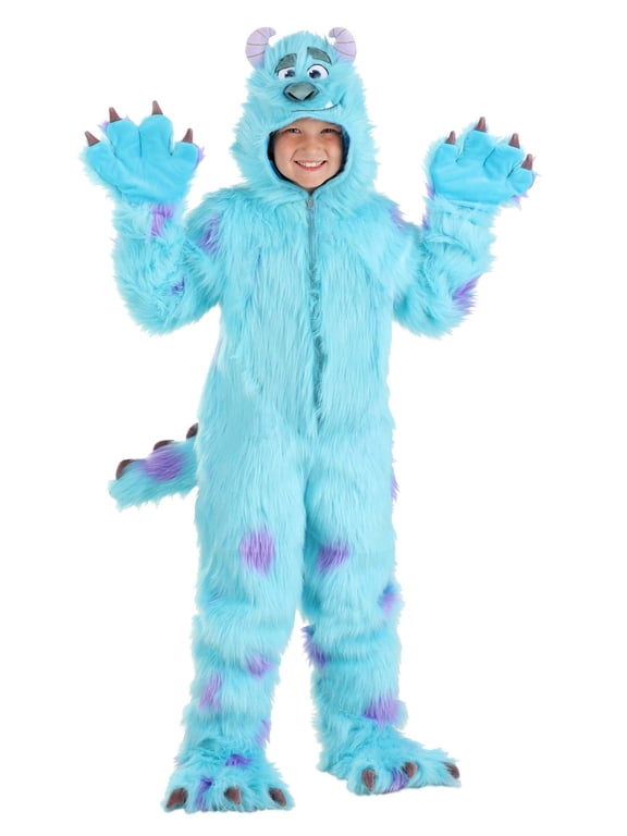 Kid's Hooded Monsters Inc Sulley Costume