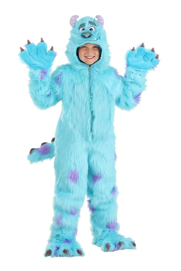 Kid's Hooded Monsters Inc Sulley Costume