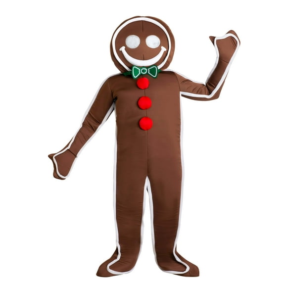 Kids Iced Gingerbread Man Costume