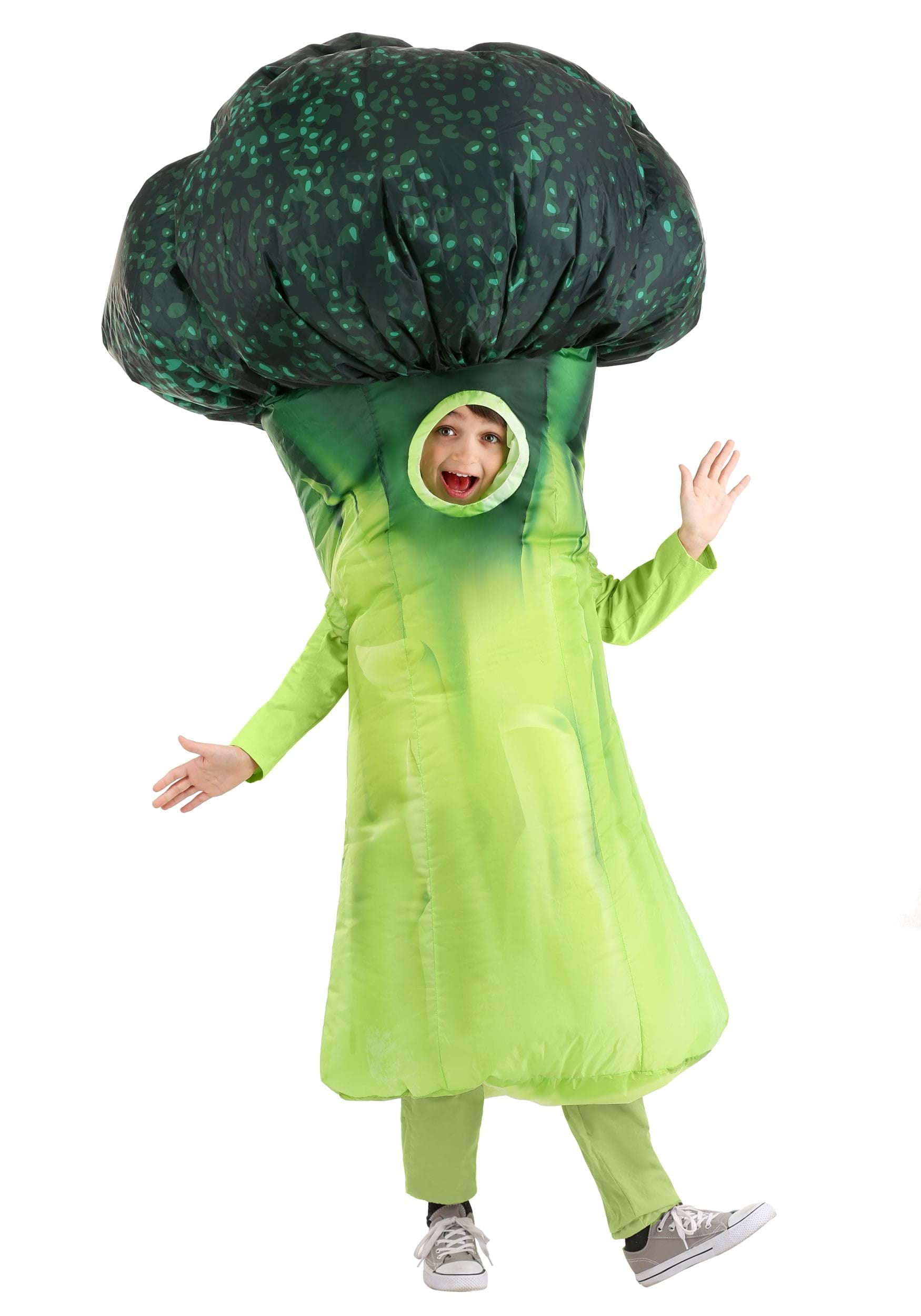 Kid's Inflatable Scrumptious Broccoli Costume - Walmart.com