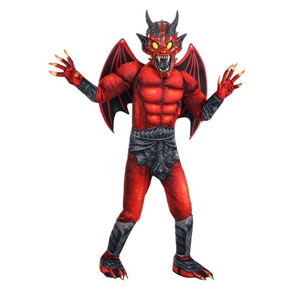 Kid's Malevolent Red Demon Costume