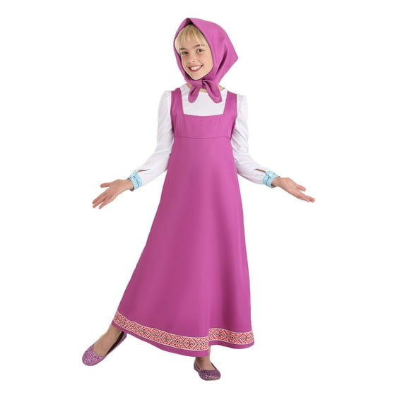 Kid's Masha and the Bear Masha Costume