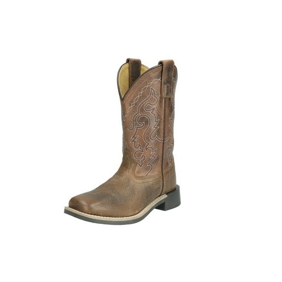Smoky Mountain Western Boots Boys Midland Distressed Brown 3302C