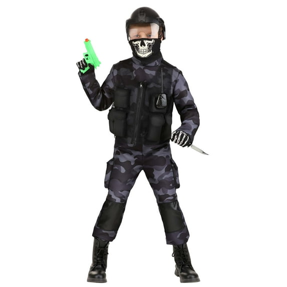 Kid's Midnight Navy Seal Costume