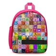 Kid's Mini Backpack 12 inch Game BFDI Battle For Dream Island Backpack Schoolbag Preschool
