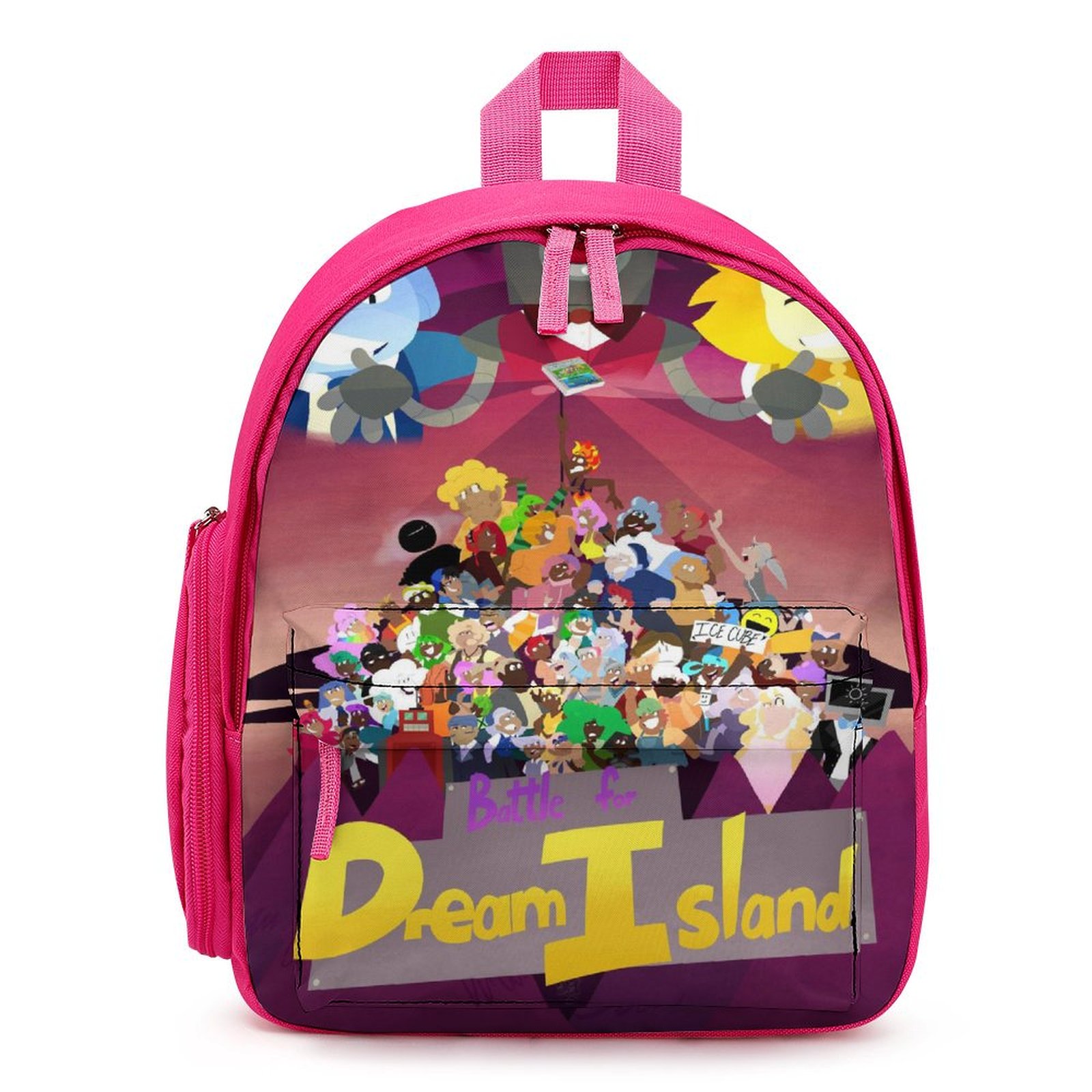 Kid's Mini Backpack 12 inch Game BFDI Battle For Dream Island Backpack Schoolbag Preschool