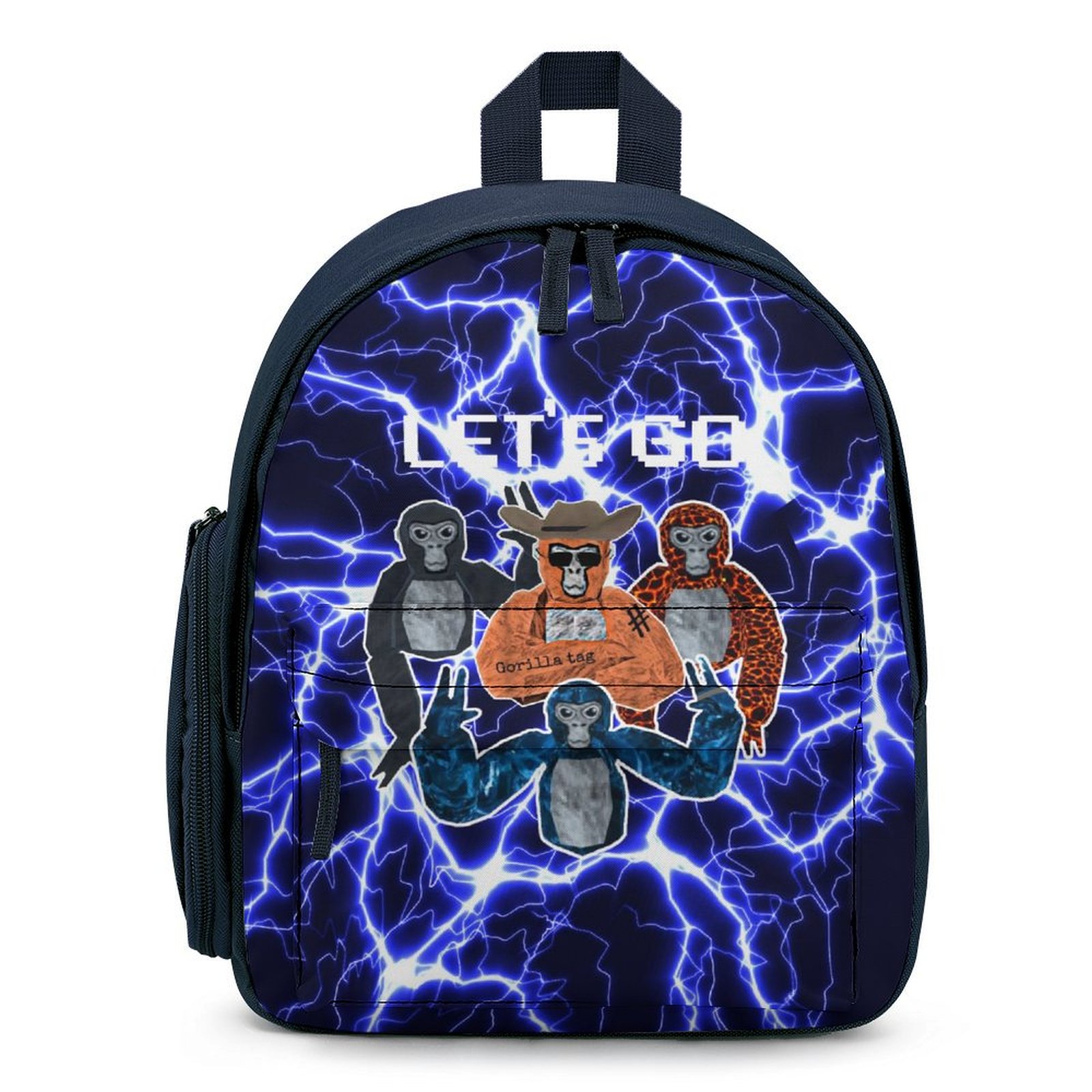 Kid's Mini Backpack 12 inch Gorilla Tag Backpack Schoolbag Preschool