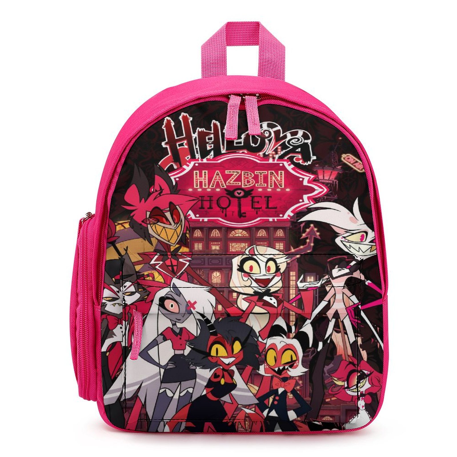 Kid's Mini Backpack 12 inch Hazbin Hotel Helluva Boss Backpack