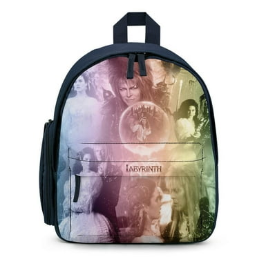 Small Backpack 12 inch Labyr-Int Backpack with Front Pocket Durable Bookbag