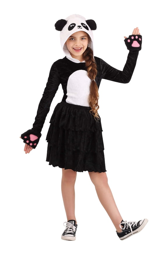 Kid's Party Dress Panda Costume