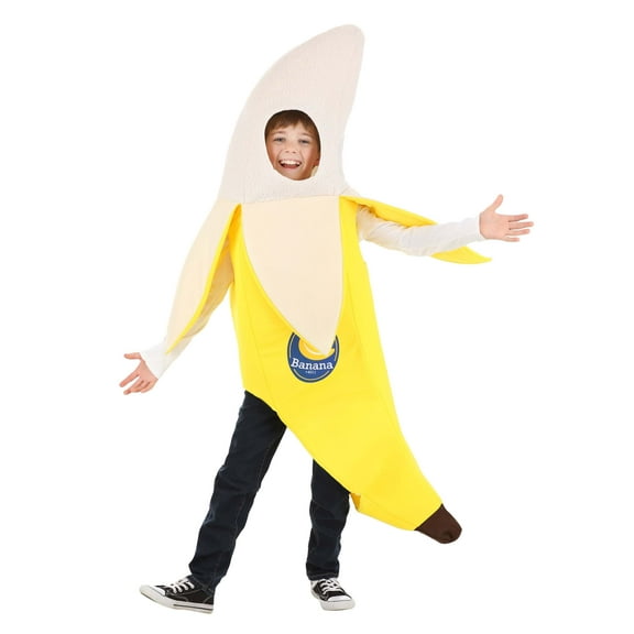 Kid's Peeled Banana Costume