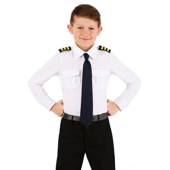 Kid's Pilot Shirt Costume