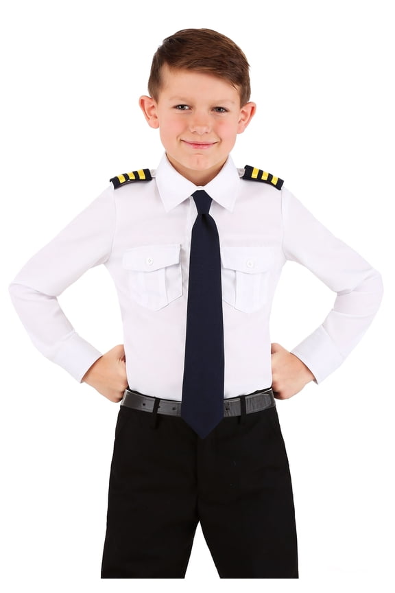 Kid's Pilot Shirt Costume
