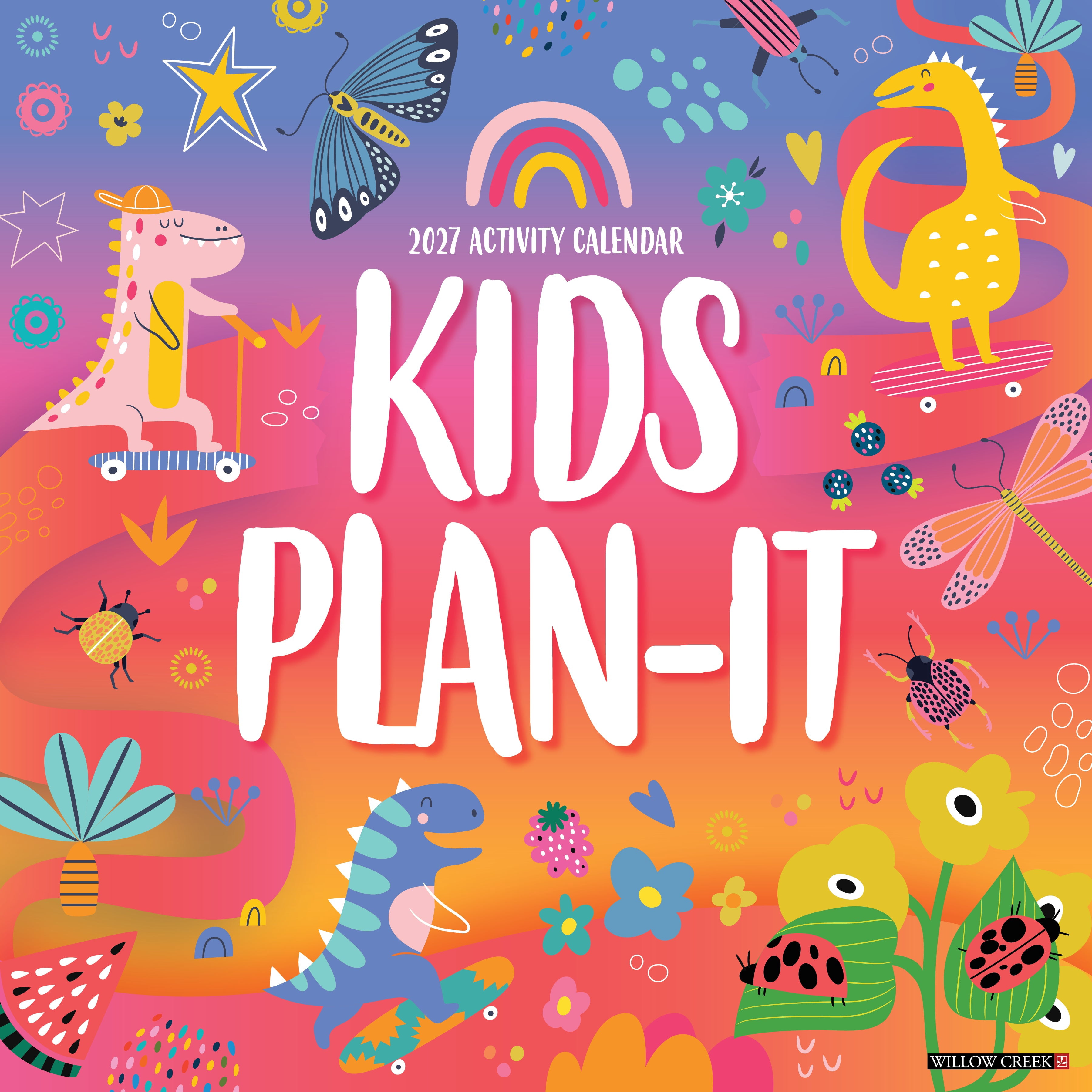 Willow Creek Press, Kid’s Plan It Calendar 2027 Wall Calendar