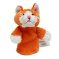 thumbnail image 1 of Kid's Plush Animal Finger Puppet: Orange Cat - By Ganz, 1 of 1
