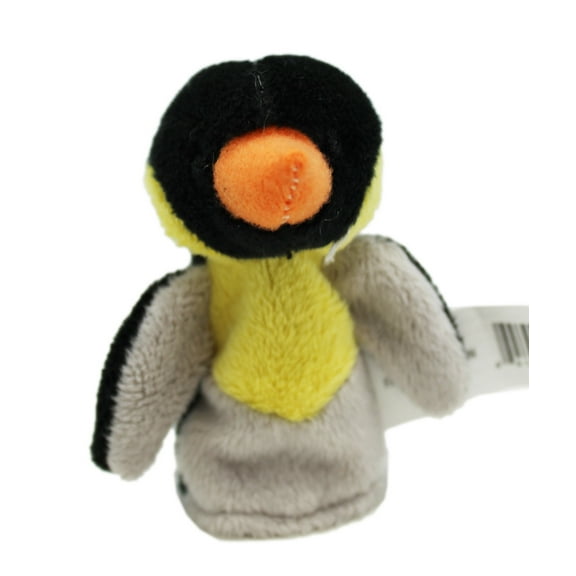 Kid's Plush Animal Finger Puppet: Penguin - By ganz