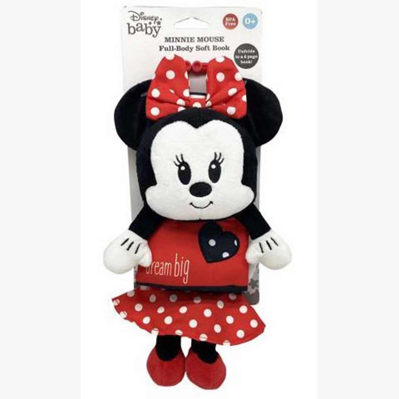 Kid's Preferred Disney Baby Minnie Mouse Full Body Soft Book - Walmart.com