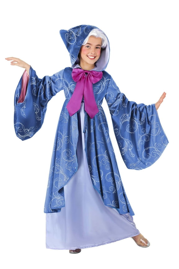 Kid's Premium Disney Fairy Godmother Costume