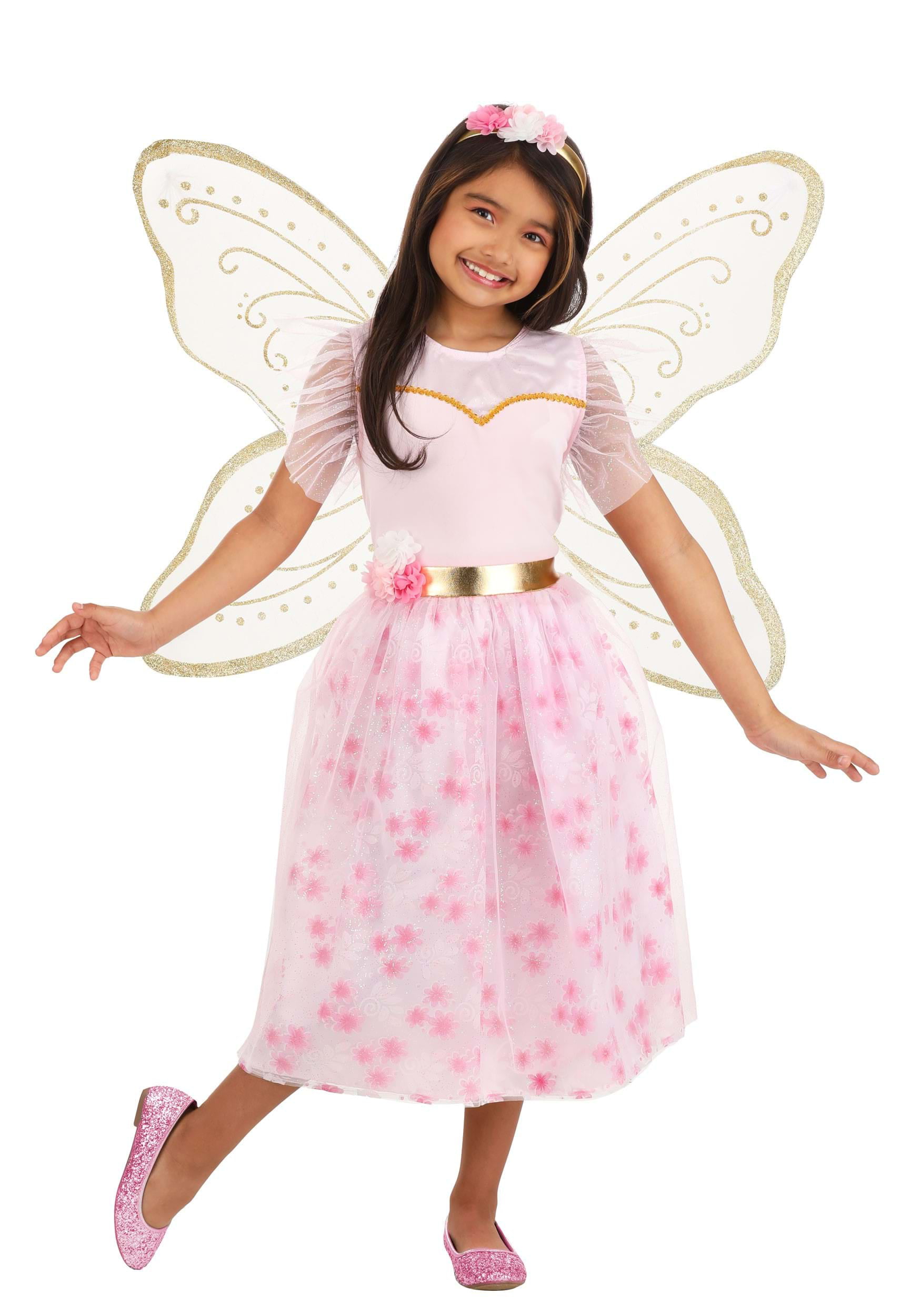Blush Pink Chiffon Fairy Dress Voile Dress Cottagecore Dress Soft Girl