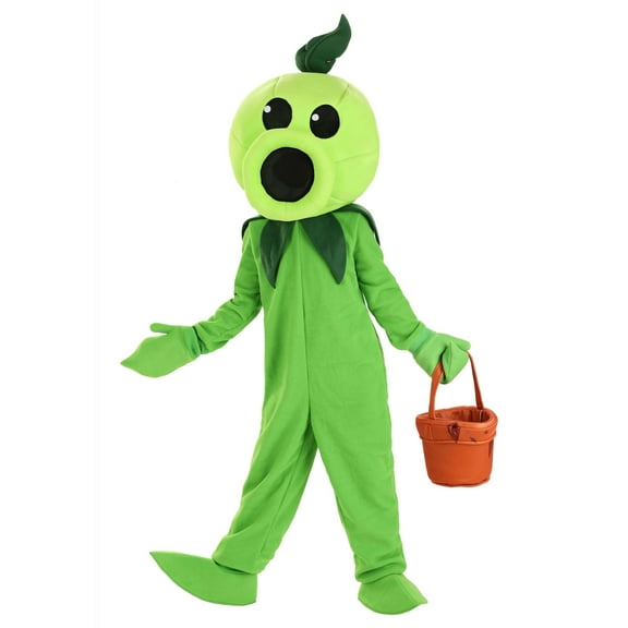 Kid's Premium Plants VS Zombies Peashooter Costume