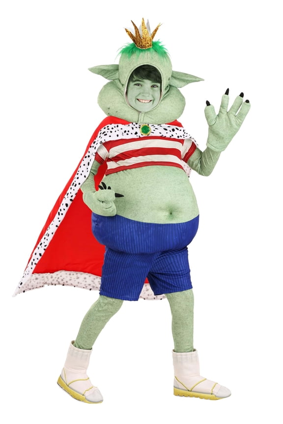 Kid's Prince Gristle Trolls Costume