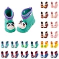 thumbnail image 1 of Kid's Rain Boots for Boys Girls Waterproof Durable Boots Easy-on Outdoor Unisex-Child Mud Boots, 1 of 5