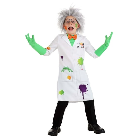 Kid's Raving Mad Scientist Costume