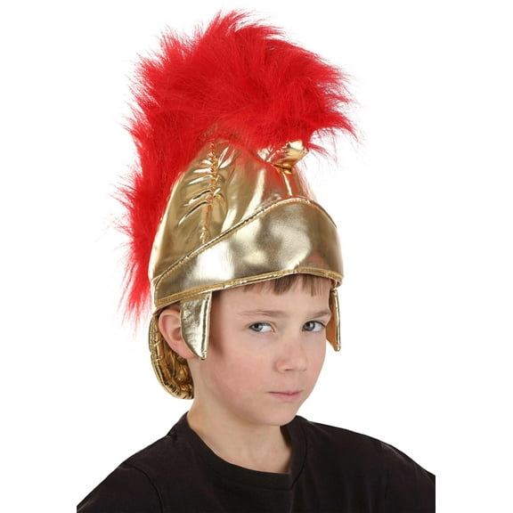 Kid's Roman Soldier Plush Helmet