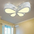 thumbnail image 1 of Kid's Room Ceiling Light Butterfly LED Chandelier Lamp Pendant Light Fixture, 1 of 7