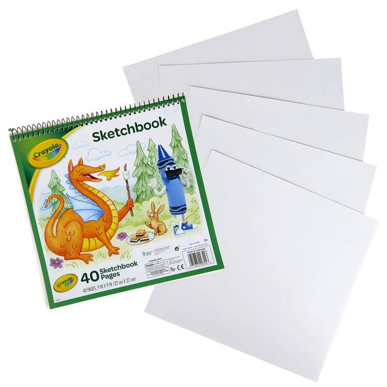 Kid's Sketchbook, 40 Pages | Bundle of 10 Each