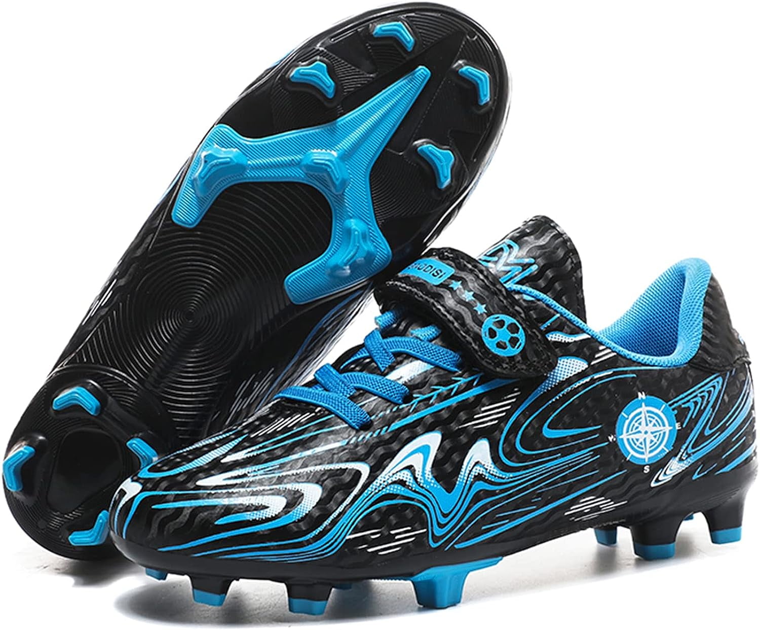 Kid's Soccer Cleat Boy and Girl Outdoor Sport Football Cleats Shoes
