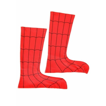Kid's Spider-Man Costume Boot Covers