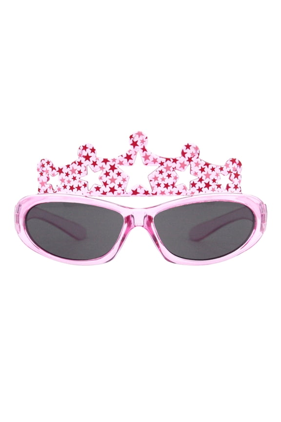 Kid's Sunglasses Birthday Girls Crown Princess Fashion UV400 Ages 3+ Pink