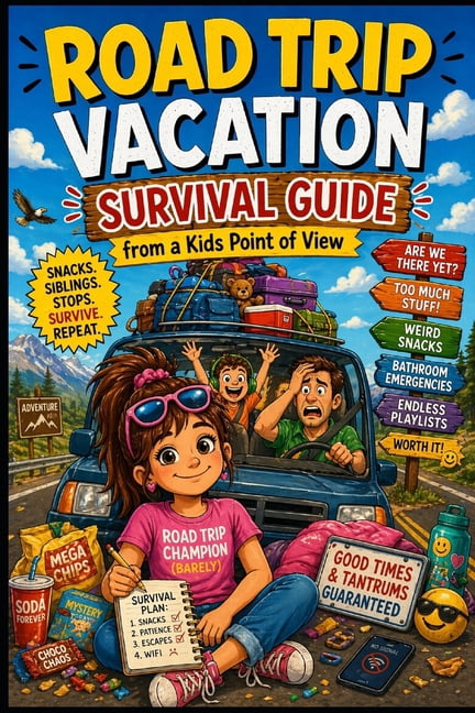 Kid's Survival Guides Surviving a Road Trip Vacation: Survival Guide: From a Kid's Point of View, Book 3, (Paperback)