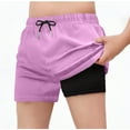 thumbnail image 1 of Kid's Swim Trunks with Compression Liner Beach Shorts Quick Dry Bathing Suits for 4-15 Years, 1 of 5