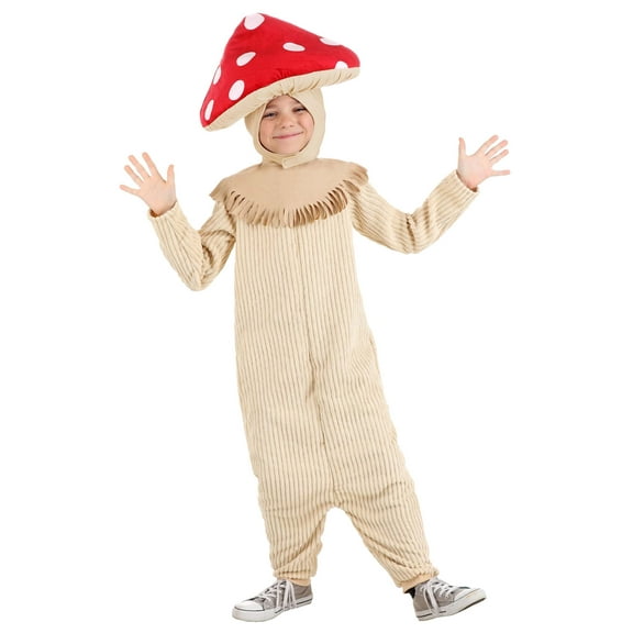 Kid's Teeny Toadstool Mushroom Costume