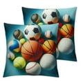 thumbnail image 1 of Kid‘s Throw Pillow Covers Set of 2 Decorative Pillowcase Cushion Covers Soft Velvet Pillow Cases for Sofa Couch Bed Car Bedroom Home Decor, 1 of 6