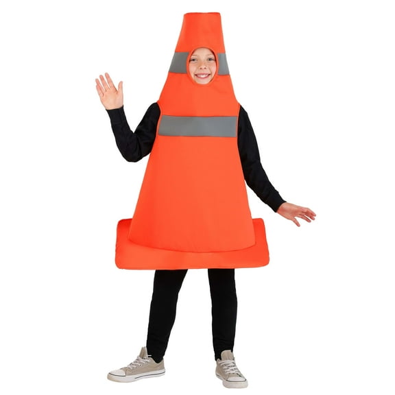 Kid's Traffic Cone Costume