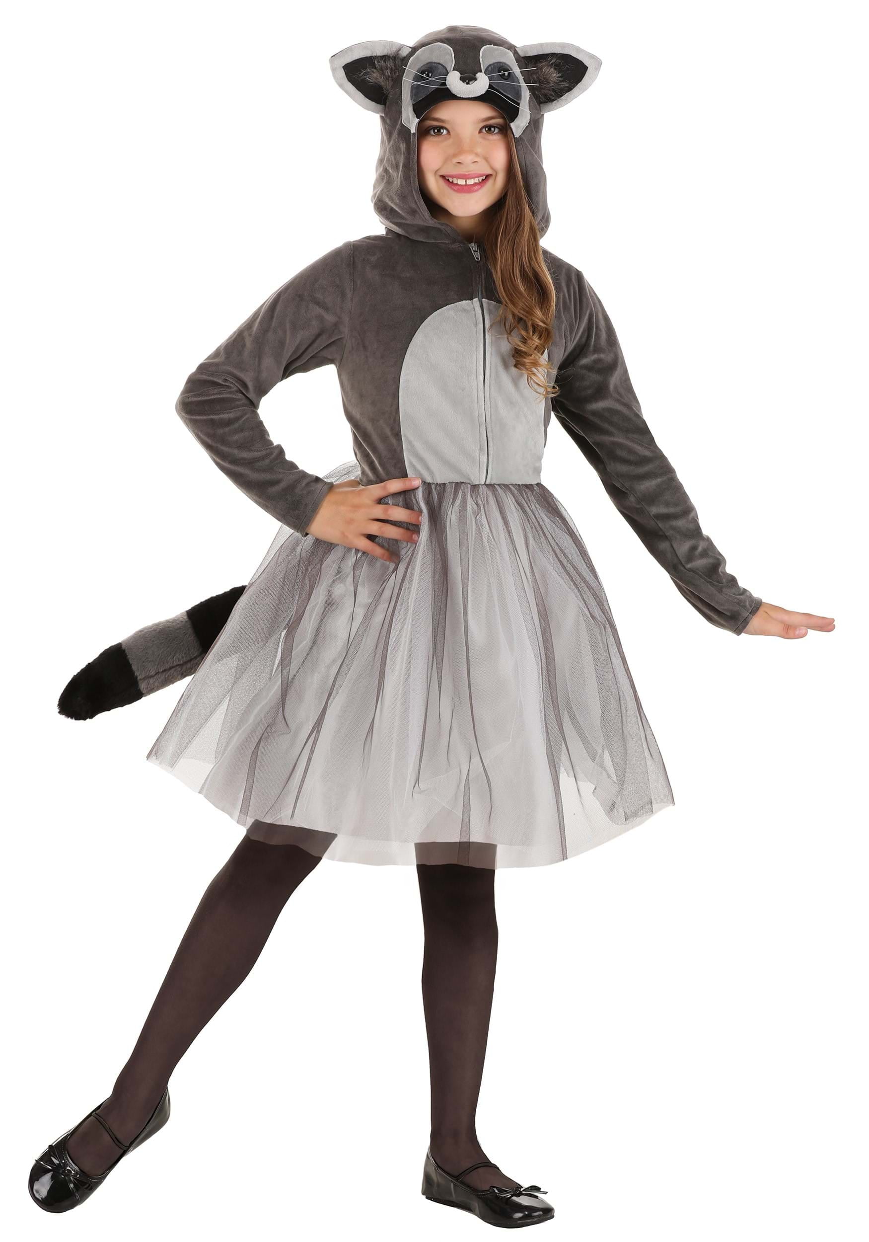 Kid Crew Racoon Kid's Tutu Raccoon Costume - Walmart.com