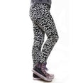 thumbnail image 1 of Kid's Velour Printed Leggings, Dalmation Print, S, 1 Piece, 1 of 3