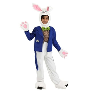 Alice Wonderland White Rabbit Costume