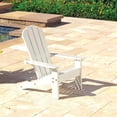 thumbnail image 1 of Kid's Wooden Adirondack Chair: White-Colored Outdoor Patio Furniture, Ideal Gift for Ages 3-8, 1 of 6