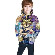 Kid's/Youth Hoodies Yu-Gi-Oh Children's 3D Printing Unisex Pullover Hooded Sweatshirts for Boys/Girls