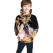 Kid's/Youth Hoodies Yu-Gi-Oh Children's 3D Printing Unisex Pullover Hooded Sweatshirts for Boys/Girls