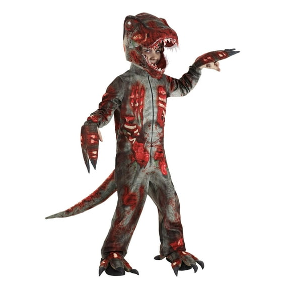 Kid's Zombie Dinosaur Costume
