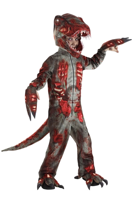 Kid's Zombie Dinosaur Costume