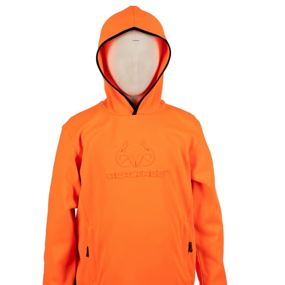 Kid's and Youth's Camo Hunting Performance Hoodie Pullover Sweatshirt by Realtree, Sizes XS-XL