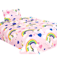 thumbnail image 1 of Kid's sheet set easy wash light weight super soft unicorn multi-color fade resistant for boys for girls TWIN size, 1 of 2