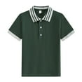 thumbnail image 1 of KidBoys Polo Shirt Collar Shirt With Short Sleeves Tee Tops Clothes 4-5 Years, 1 of 2